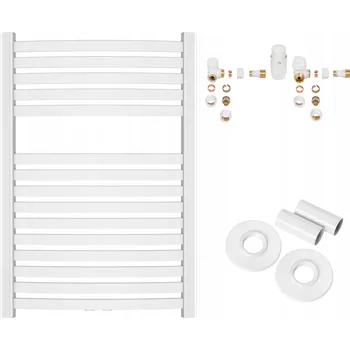 Radiátor Elektrický koupelnový radiátor Invena 404 W 540 x 800 mm bílý