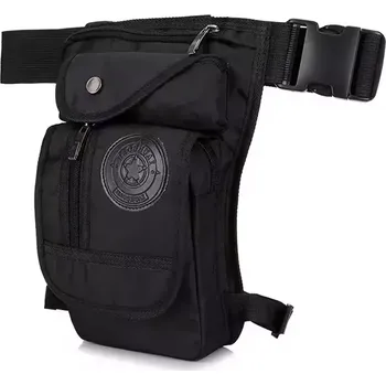 Ledvinka Weixier stehenní kapsa pro motorkáře Beklan Černá