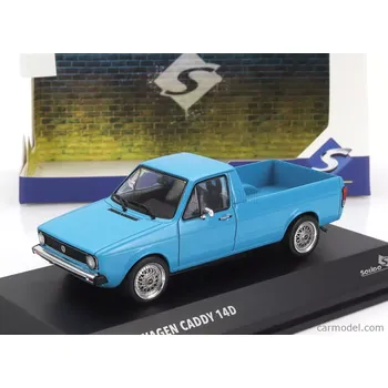 autíčko Solido Volkswagen Caddy Pick-up 1982 1:43 Blue