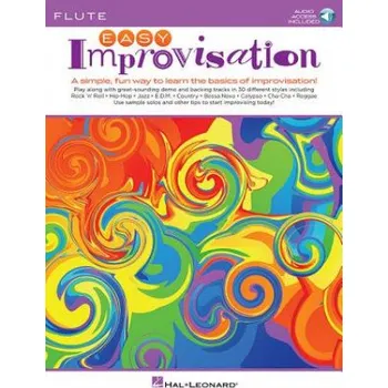 EASY IMPROVISATION FLUTE (Hal Leonard Corp)(Brožovaná)