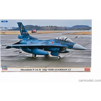 Plastikový model Hasegawa Mitsubishi F2a/b 3sq Veer Guardian Military Airplane 1995 1:72 /