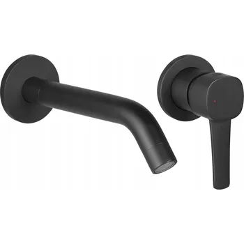 Vodovodní baterie Umyvadlová baterie pod omítku Invena GLAMOUR černá