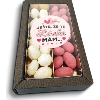 Čokoláda Sablio Mandle v čokoládě Ještě, že tě lásko mám - 2x 80g