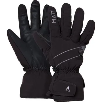 Rukavice Pánské lyžařské rukavice Matt PRIMATT GLOVES M Černá, Šedá