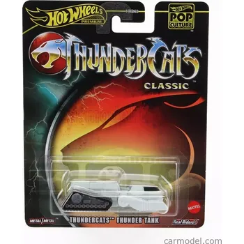 autíčko Mattel hot wheels Tank Thundercats 1:64 Bílá
