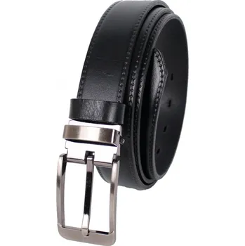 Módní doplněk Penny Belts Pánský společenský kožený opasek 230-020-7 černý