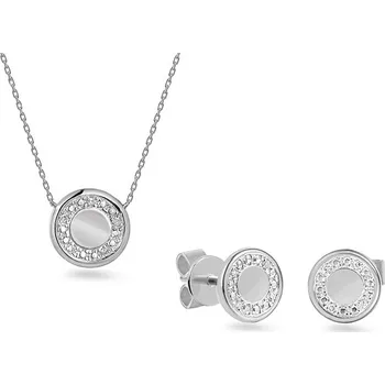 Souprava šperků Souprava s brilianty Balance, bílé zlato, 14K IZBR849AS + dárkové balení LUXUS zdarma