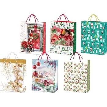 Dárková taška Dárková taška XXL Vánoce - mix 455 x 345 x 140 mm (T XXL va)