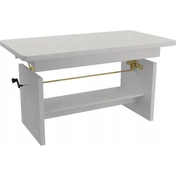 Konferenční stolek Konferenční stolek Jarstol obdélníkový 116 x 62 x 59 Cm bílý