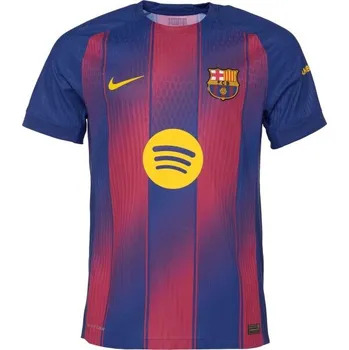 Míčový sport Pánský fotbalový dres Nike FCB M NK DFADV JSY SS MATCH S Modrá, Červená, Žlutá