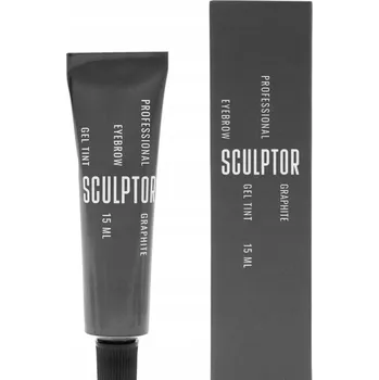 Barva na řasy a obočí SCULPTOR Barva na obočí 15ml grafitová