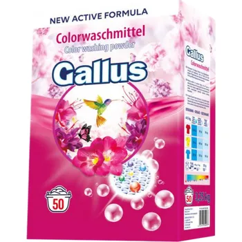 Prací prášek Gallus prací prášek, 50 dávek, color, 3,25 kg IDDRZEX10866