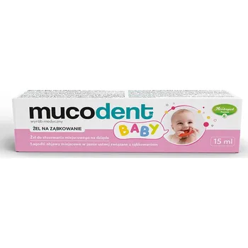 Mucodent Baby gel na prořezávání zoubků 15 ml