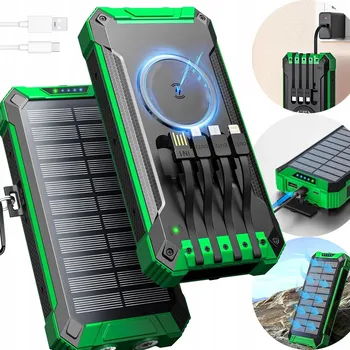 IP kamera SOLÁRNÍ POWERBANKA 26800MAH NABÍJEČKA LED SVÍTILNA VODĚODOLNÁ