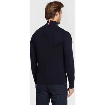Pánský svetr Tommy Hilfiger Svetr MW0MW28049 Tmavomodrá Regular Fit S