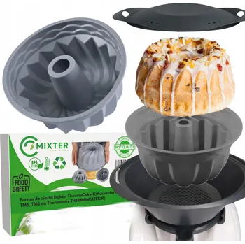 Forma na pečení Silikonová FORMA NA BÁBOVKU PRO THERMOMIX Formička na Pečení Koláče TM5 TM6