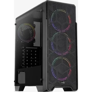 PC skříň AEROCOOL skříň MLG Ore, Mid tower, 2x USB 3.0, 2x audio, bez zdroje