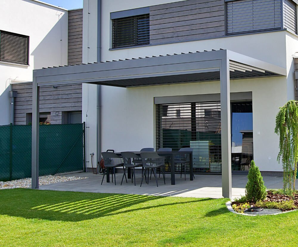 Hliníková bioklimatická pergola ARTOSI 1200x1440