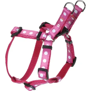 Postroj pro psa Kšíry Dotty 15 mm x 32-46 cm růžová