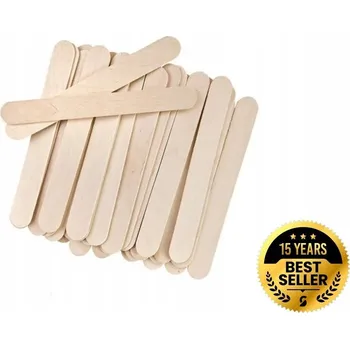 Malířská špachtle Dřevěné špachtle Unigloves 100 ks