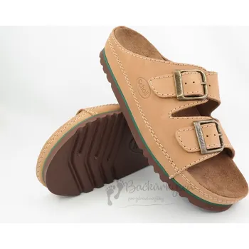 Dámské pantofle Zdravotní obuv Scholl, AIR BAG Nublimed U, Přírodní - vel. 38