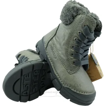 Dívčí zimní obuv Dětské zimní boty D.D.STEP W056-52456C Dark grey - vel. 36