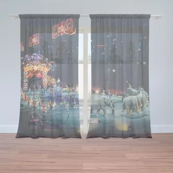 Záclona Sablio Záclony Cirkus: 2ks 150x250cm