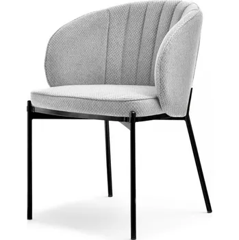 Křeslo Mebel Partner Felix (šedá + zlatá)