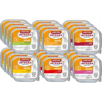 Krmivo pro kočku Animonda Integra Protect Renal (Nieren) 30x100g - MIX 6 příchutí (ledviny)