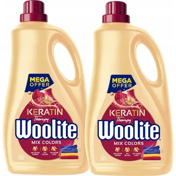 Prací gel Woolite Black + Color Prací prostředek 3,6l x2