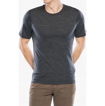 Pánské tričko Merino tričko Smartwool Merino Short Sleeve Tee Boxed - iron heather L