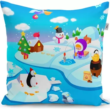 Polštář Sablio Polštář Antarktida - 40x40 cm