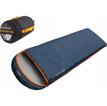 Spacák Spací pytel Bergson SQUARE Plus 200 ZX 75 cm x 220 cm Pravý