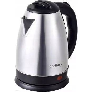 Rychlovarná konvice Elektrická konvice Cheffinger CF-SSK18 1500 W 1,8 l stříbrná/šedá