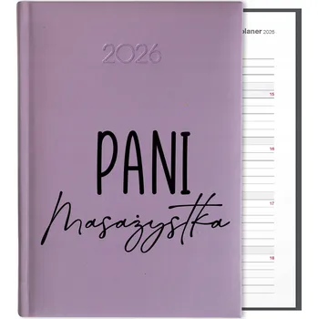 Kalendář Knižní kalendář 2026 A5 FunnyCase fialový