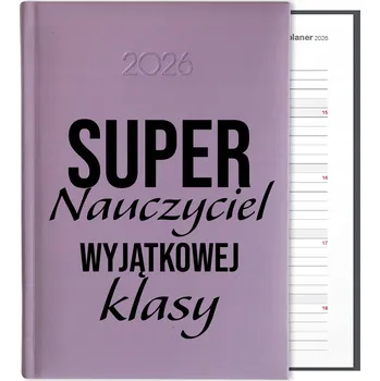 Kalendář Knižní kalendář 2026 A5 FunnyCase fialový