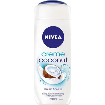 Sprchový gel Nivea Coconut & Jojoba Oil sprchový gel, 250 ml IDDRZEX12404