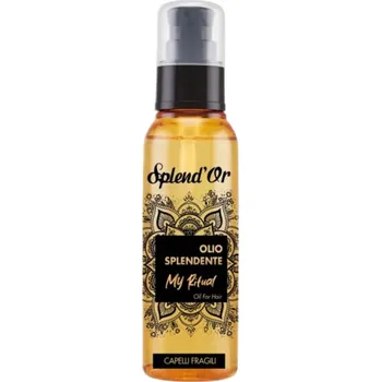 Vlasová regenerace Olio Splendente My Ritual – Rituální vyživující vlasový olej zářící oleje 100 ml IDDRZEX08103
