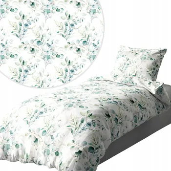 Povlečení POVLEČENÍ SADA POVLEČENÍ 140X200 CM POVLEČENÍ SET ČESKÝ VZOR LISTY 073