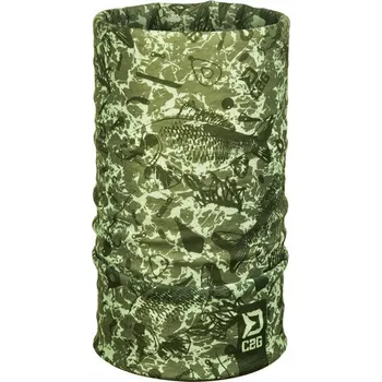 Pokrývka hlavy Zimní čepice Delphin nákrčník zelená vel. univerzální