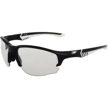 cyklistické brýle Brýle na kolo 3F Levity Photochromic (čirá skla) černá-bílá
