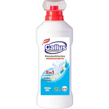 Prací prostředek Gallus prací gel White, 57 dávek, 2 l IDDRZEX09956