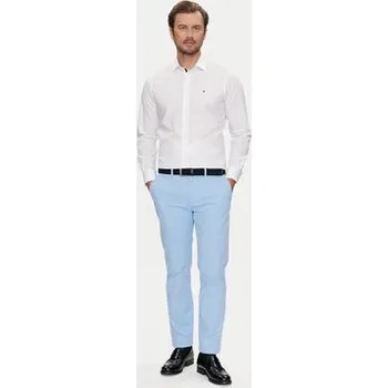 Tommy Hilfiger Chino kalhoty Denton MW0MW25964 Světle modrá Straight Fit 36_34
