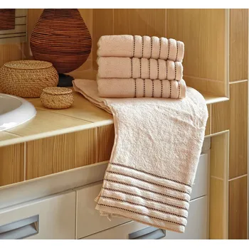 Ručník Mikrofroté osuška EMA, šampaň, 70x140cm