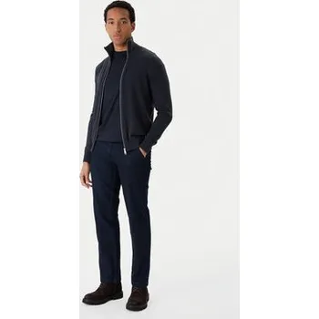 Dámský svetr Marc O'Polo Kardigan 529 5144 61196 Tmavomodrá Regular Fit XL