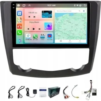 Autorádio AUTORÁDIO S NAVIGACÍ CARPLAY RENAULT KADJAR 2015-2021 WIFI ANDROID 4GB 64GB