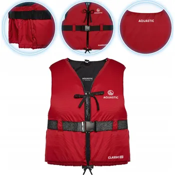 Pánská vesta Zajišťovací vesta AQUASTIC Classic 50N XXS pro KAJAK SUP
