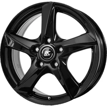 Disk BROCK Alu Kola Brock RC design RC30T 7x17 5x112 ET51 Schwarz Glanz (SG) 66.6