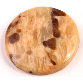 Přírodní kámen Kabošon Grafický Feldspar č.7324 (28x5mm)