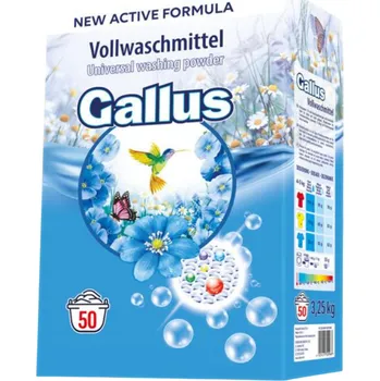 Prací prášek Gallus prací prášek Universal, 50 dávek, 3,25 kg IDDRZEX11548